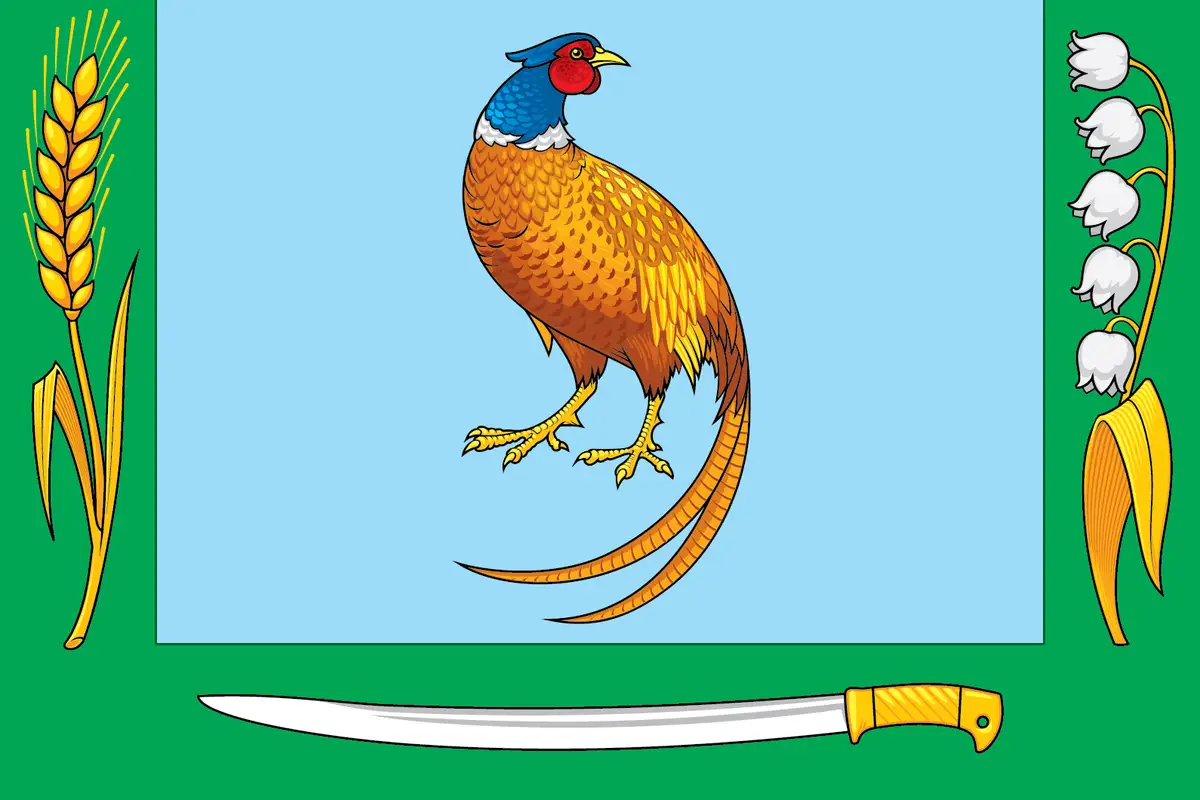 Флаг: Майский район